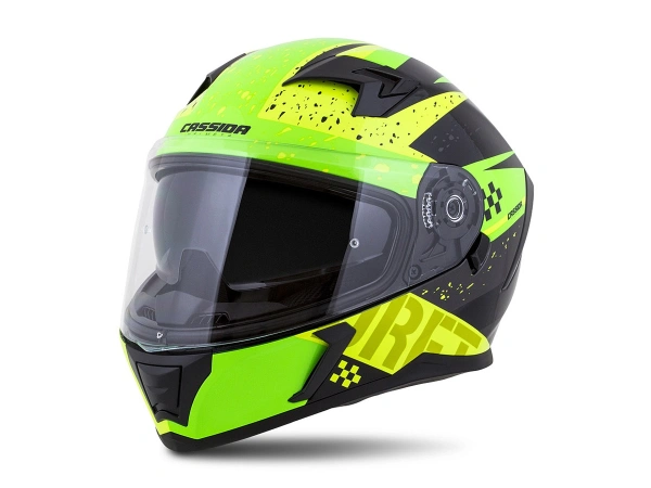 jaszmotor_webshop_cassida_integral_3.0_drift_zart_bukosisak_napszemuveggel,_pinlock_elokeszitessel_+_ajandek_sotetitett_plexi_(fekete-zold-sarga) galéria