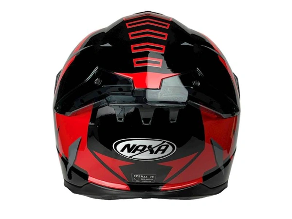 jaszmotor_webshop_naxa_f27-e_zart_bukosisak_napszemuveggel_+_ajandek_pinlock_lencsevel_(fekete-piros) galéria