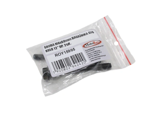 jaszmotor_webshop_csomagtarto_csavar_m6x60mm_gy6_12"_kereku_kinai_robogohoz_(2db) galéria