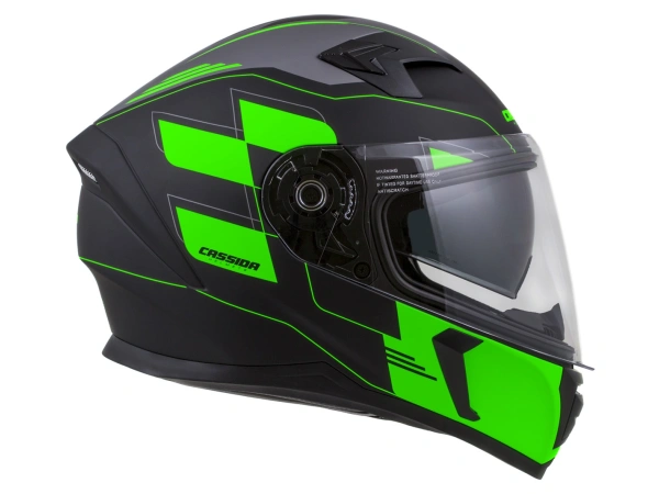 jaszmotor_webshop_cassida_integral_3.0_roxor_zart_bukosisak_napszemuveggel,_pinlock_elokeszitessel_+_ajandek_sotetitett_plexi_(matt_fekete-zold) galéria