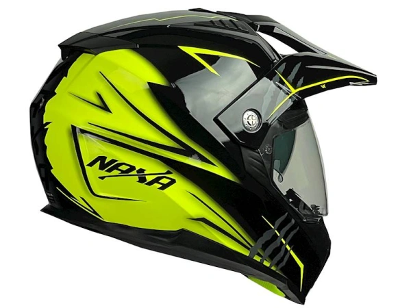 jaszmotor_webshop_naxa_co3-n_cross_bukosisak_felnyithato_plexivel_es_napszemuveggel_(fenyes_fekete-zold) galéria