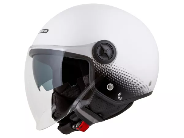 jaszmotor_webshop_cassida_handy_plus_nyitott_bukosisak_(feher-fekete) galéria