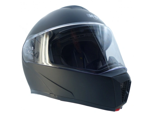 jaszmotor_webshop_horn_h929_matt_fekete_felnyithato_bukosisak_napszemuveggel galéria