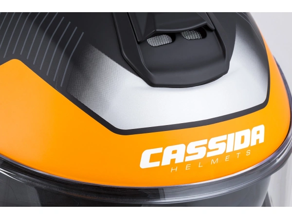 jaszmotor_webshop_cassida_modulo_2.0_felnyithato_bukosisak_napszemuveggel_+_pinlock_elokeszitessel,_s7_evo_bluetooth_sisakbeszelovel_(matt_fekete-narancssarga) galéria