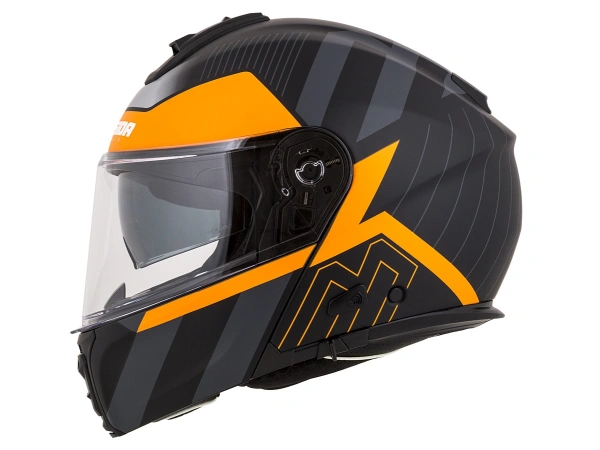 jaszmotor_webshop_cassida_modulo_2.0_felnyithato_bukosisak_napszemuveggel_+_pinlock_elokeszitessel,_s7_evo_bluetooth_sisakbeszelovel_(matt_fekete-narancssarga) galéria