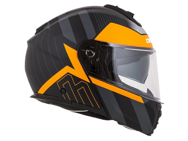 jaszmotor_webshop_cassida_modulo_2.0_felnyithato_bukosisak_napszemuveggel_+_pinlock_elokeszitessel,_s7_evo_bluetooth_sisakbeszelovel_(matt_fekete-narancssarga) galéria