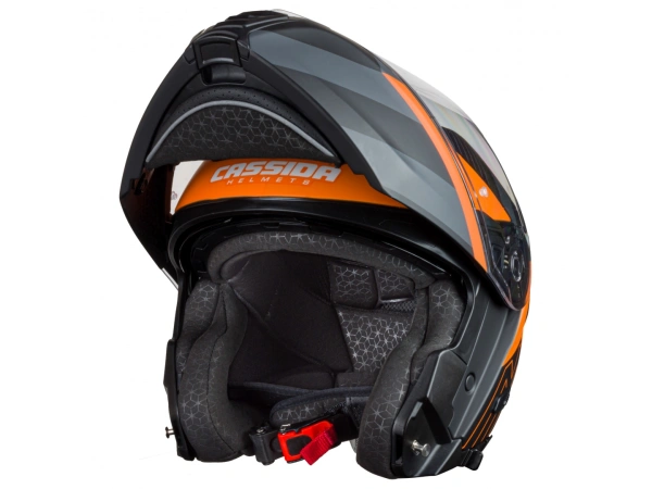 jaszmotor_webshop_cassida_modulo_2.0_felnyithato_bukosisak_napszemuveggel_+_pinlock_elokeszitessel,_s7_evo_bluetooth_sisakbeszelovel_(matt_fekete-narancssarga) galéria