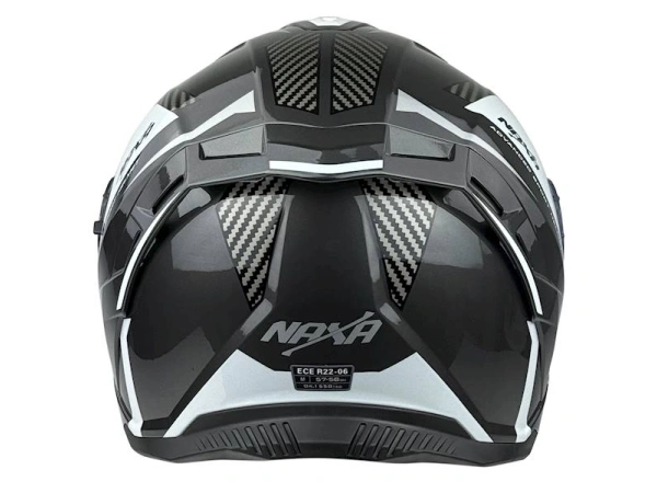 jaszmotor_webshop_naxa_f32-h_zart_bukosisak_napszemuveggel_+_ajandek_pinlock_lencse_(fekete-feher) galéria