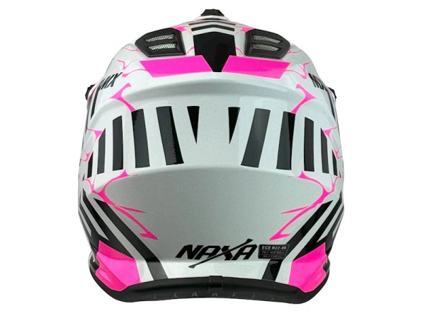 jaszmotor_webshop_naxa_c11_f_gyerek_cross_bukosisak_(feher-fekete-rozsaszin) galéria