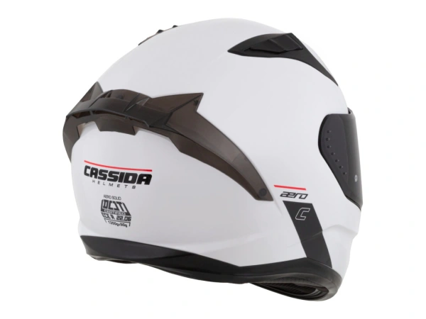 jaszmotor_webshop_cassida_aero_solid_zart_bukosisak_napszemuveggel,_pinlock_elokeszitessel_+_ajandek_sotetitett_plexi_(feher) galéria