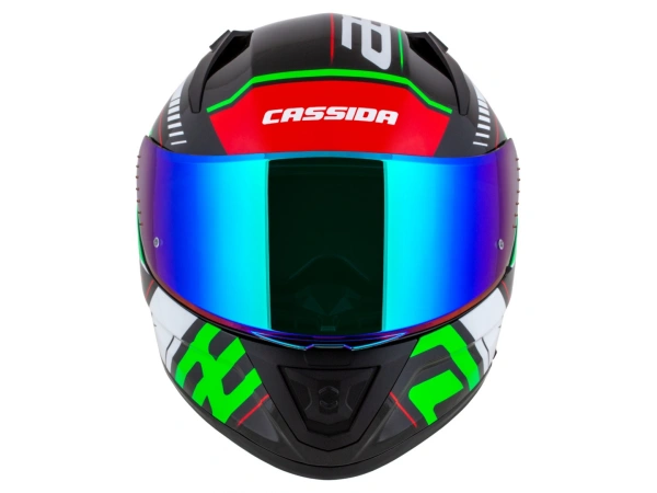 jaszmotor_webshop_cassida_aero_drome_zart_bukosisak_napszemuveggel,_pinlock_elokeszitessel_+_ajandek_kek_tukros_plexi_(matt_fekete-zold) galéria