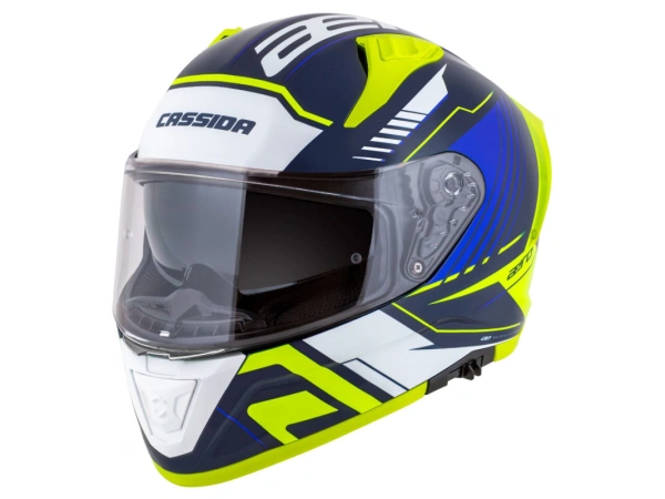 jaszmotor_webshop_cassida_aero_drome_zart_bukosisak_napszemuveggel,_pinlock_elokeszitessel_+_ajandek_kek_tukros_plexi_(matt_kek-fluo) galéria