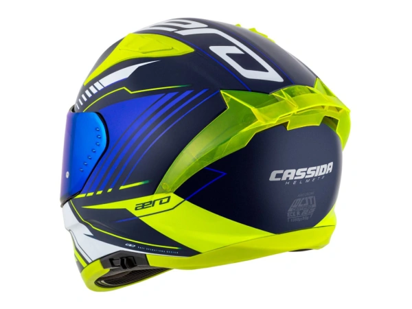 jaszmotor_webshop_cassida_aero_drome_zart_bukosisak_napszemuveggel,_pinlock_elokeszitessel_+_ajandek_kek_tukros_plexi_(matt_kek-fluo) galéria