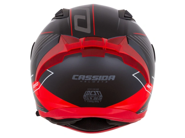 jaszmotor_webshop_cassida_aero_drome_zart_bukosisak_napszemuveggel,_pinlock_elokeszitessel_+_ajandek_sotetitett_plexi_(matt_fekete-piros) galéria