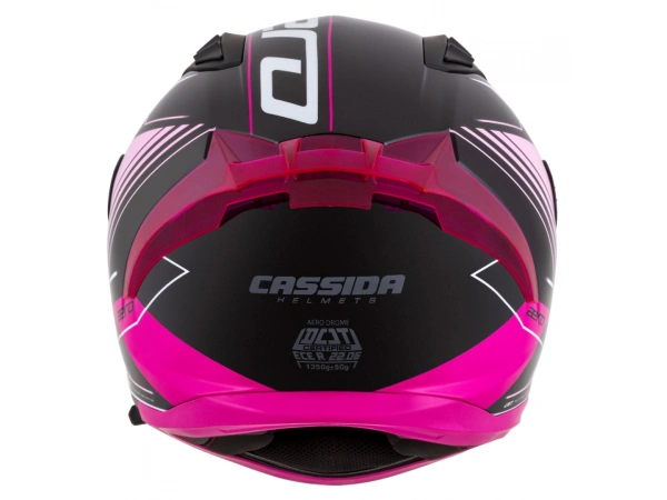 jaszmotor_webshop_cassida_aero_drome_zart_bukosisak_napszemuveggel,_pinlock_elokeszitessel_+_ajandek_sotetitett_plexi_(matt_fekete-rozsaszin) galéria