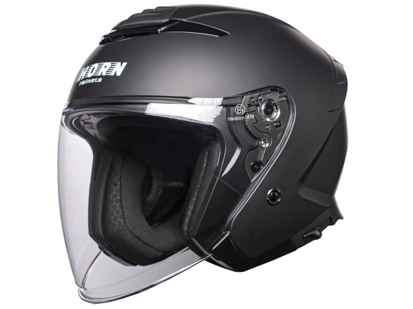 jaszmotor_webshop_horn_655_jet_nyitott_bukosisak_napszemuveggel_(matt_fekete) galéria