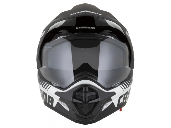jaszmotor_webshop_cassida_tour_2.0_dual_cross_bukosisak_felnyithato_plexivel_es_napszemuveggel,_pinlock_elokeszitessel_(matt_fekete-feher) galéria