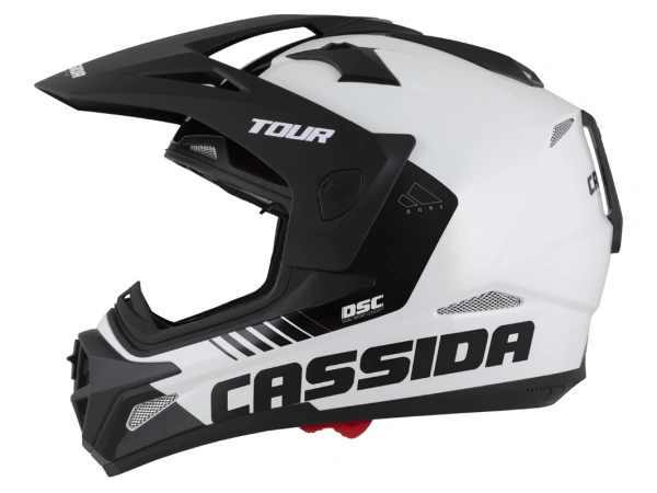 jaszmotor_webshop_cassida_tour_2.0_dual_cross_bukosisak_felnyithato_plexivel_es_napszemuveggel,_pinlock_elokeszitessel_(matt_fekete-feher) galéria