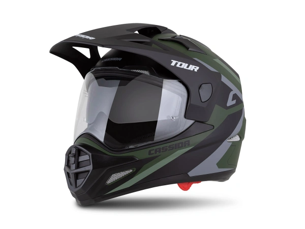 jaszmotor_webshop_cassida_tour_2.0_x-tra_cross_bukosisak_felnyithato_plexivel_es_napszemuveggel,_pinlock_elokeszitessel_(matt_zold-szurke-fekete) galéria