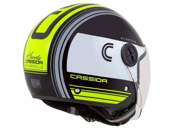 jaszmotor_webshop_cassida_handy_metropolis_nyitott_bukosisak_(fekete-feher-sarga) galéria