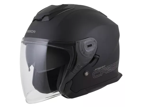 jaszmotor_webshop_cassida_jet_tech_2.0_solid_nyitott_bukosisak_napszemuveggel_(matt_fekete) galéria