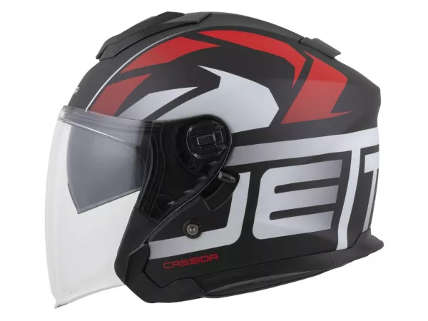 jaszmotor_webshop_cassida_jet_tech_2.0_roto_nyitott_bukosisak_napszemuveggel_(matt_fekete-piros-feher) galéria