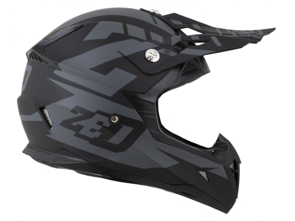 jaszmotor_webshop_zed_x1.9_2025_gyerek_cross_bukosisak_(matt_fekete_-_szurke) galéria