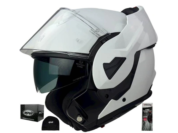 jaszmotor_webshop_naxa_ff1_c_feher_felnyithato_bukosisak_napszemuveggel_+_ajandek_pinlock_lencse galéria