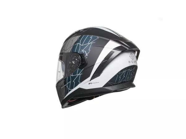 jaszmotor_webshop_horn_hirs_zart_bukosisak_napszemuveggel_es_pinlock_elokeszitessel_(matt_fekete_-_szurke_-_kek) galéria