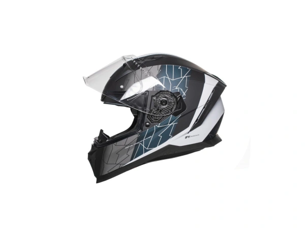 jaszmotor_webshop_horn_hirs_zart_bukosisak_napszemuveggel_es_pinlock_elokeszitessel_(matt_fekete_-_szurke_-_kek) galéria