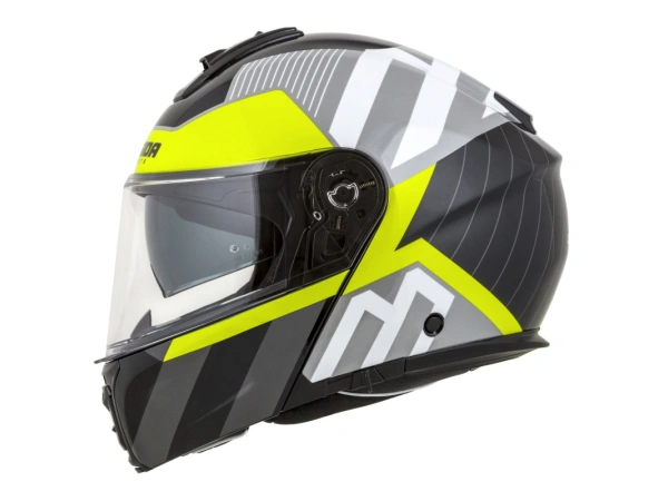 jaszmotor_webshop_cassida_modulo_2.1_profile_felnyithato_bukosisak_napszemuveggel_+_pinlock_elokeszitessel_(fekete_-_sarga_-_szurke) galéria