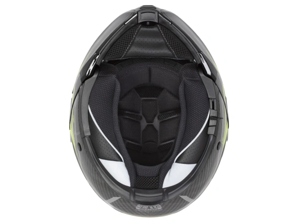 jaszmotor_webshop_cassida_modulo_2.1_plus_carbon_felnyithato_bukosisak_napszemuveggel_+_pinlock_elokeszitessel_(fekete_-_sarga) galéria