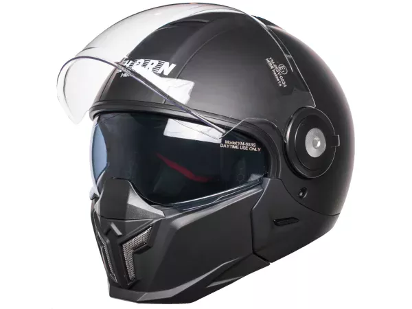 jaszmotor_webshop_horn_space_651_leveheto_Állreszes_bukosisak_napszemuveggel_(matt_fekete) galéria