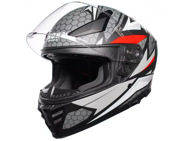 jaszmotor_webshop_horn_h831_viper_zart_bukosisak_beepitett_napszemuveggel_(matt_szurke-fekete-piros) galéria