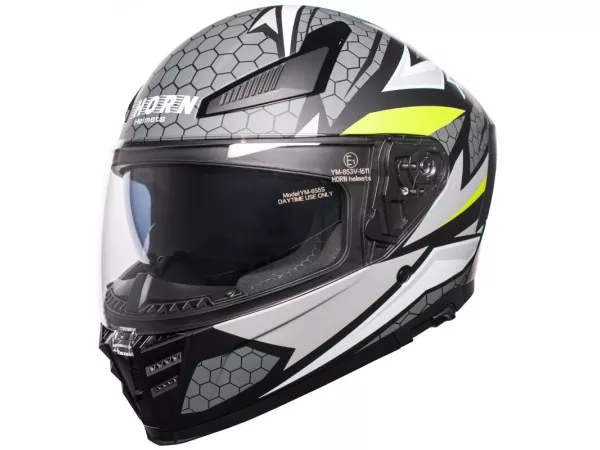 jaszmotor_webshop_horn_h831_viper_zart_bukosisak_beepitett_napszemuveggel_(matt_szurke-fekete-sarga) galéria