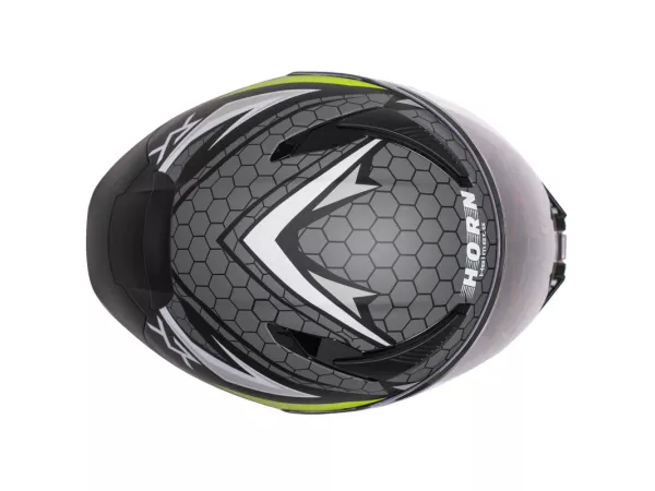 jaszmotor_webshop_horn_h831_viper_zart_bukosisak_beepitett_napszemuveggel_(matt_szurke-fekete-sarga) galéria