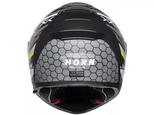 jaszmotor_webshop_horn_h831_viper_zart_bukosisak_beepitett_napszemuveggel_(matt_szurke-fekete-sarga) galéria