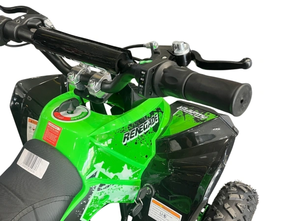 jaszmotor_webshop_highper_e-renegade_mini_elektromos_gyerek_quad_1000w,_36v_(Új)_-_fekete-zold galéria