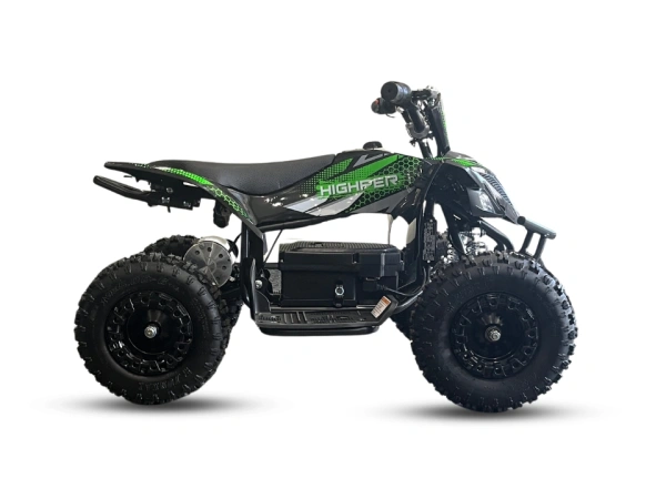 jaszmotor_webshop_highper_e-draconis_mini_elektromos_gyerek_quad_1000w,_36v_(Új)_-_zold galéria