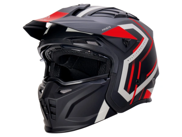 jaszmotor_webshop_horn_multi-x_leveheto_Állreszes_bukosisak_(matt_fekete_-_szurke_-_piros) galéria