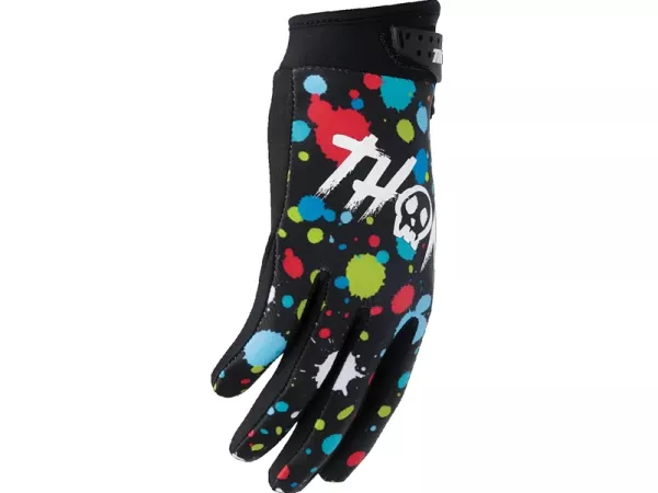 jaszmotor_webshop_thor_launchmode_splat_junior_gyerek_motoros_kesztyu_(fekete) galéria