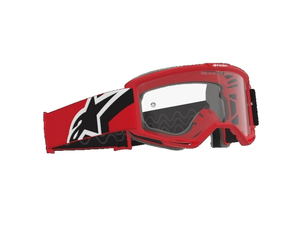 jaszmotor_webshop_alpinestars_vision_otg_cross_szemuveg_-_piros_(Átlatszo_plexivel) galéria