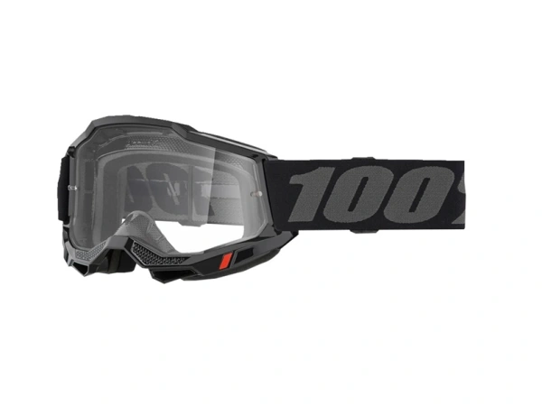 jaszmotor_webshop_100%_-_accuri_2_otg_fekete_cross_szemuveg_-_Átlatszo_plexivel galéria