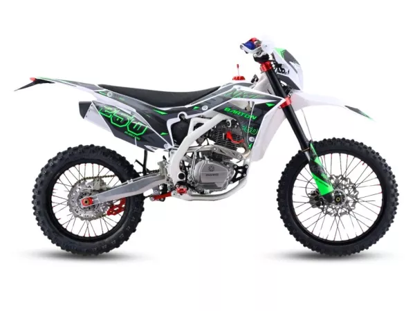 jaszmotor_webshop_barton_nxt_250_dirt_bike_cross_motor_21"-18"_kerekekkel_(Új)_-_feher_-_fekete_-_zold galéria