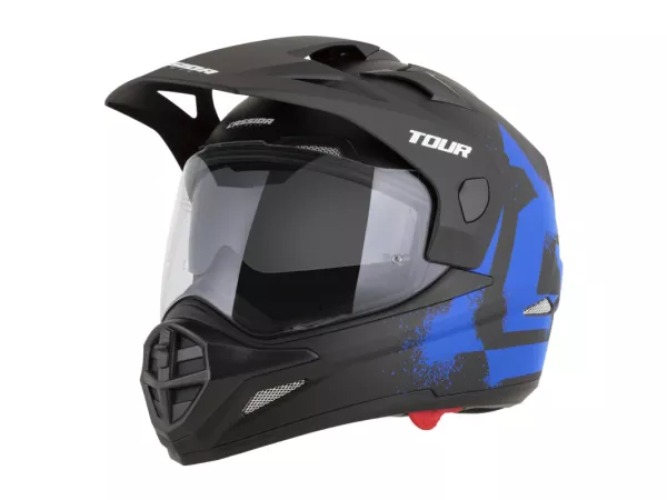 jaszmotor_webshop_cassida_tour_2.0_crew_cross_bukosisak_felnyithato_plexivel_es_napszemuveggel,_pinlock_elokeszitessel_(matt_fekete-kek) galéria