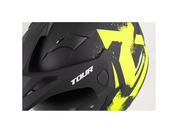 jaszmotor_webshop_cassida_tour_2.0_crew_cross_bukosisak_felnyithato_plexivel_es_napszemuveggel,_pinlock_elokeszitessel_(matt_fekete-sarga) galéria