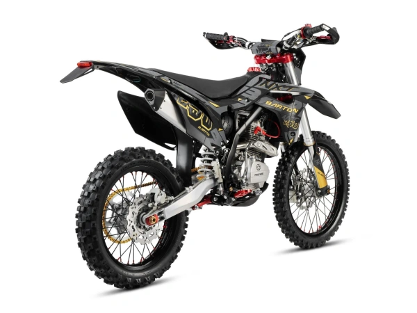 jaszmotor_webshop_barton_nxt_250_dirt_bike_cross_motor_21"-18"_kerekekkel_(Új)_-_fekete_-_arany galéria