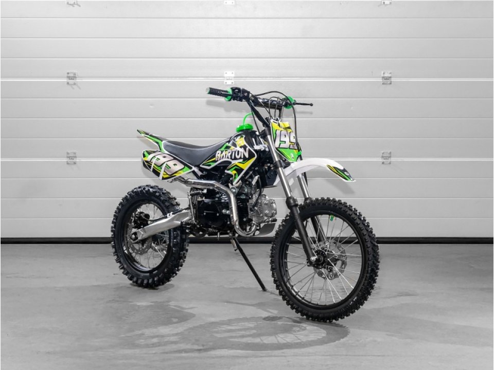 jaszmotor_webshop_barton_db125-3l_dirt_bike_cross_motor_17-14"_kerekkel_<br>(Új)_-_feher-sarga-zold