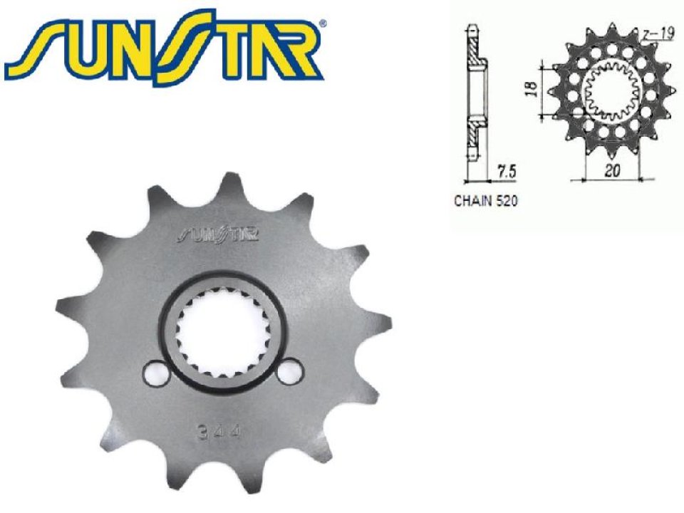 jaszmotor_webshop_lanckerek_elso_sunstar_sunf344_<br>(520_-_13_fogas)