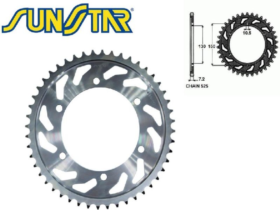 jaszmotor_webshop_lanckerek_hatso_sunstar_sunr1-4598_<br>(525_-_48_fogas)
